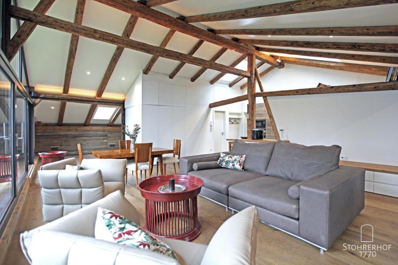 5 Sterne Penthouse-Loft Gut Stohrerhof Bis 4 Personen Dießen am Ammersee المظهر الخارجي الصورة