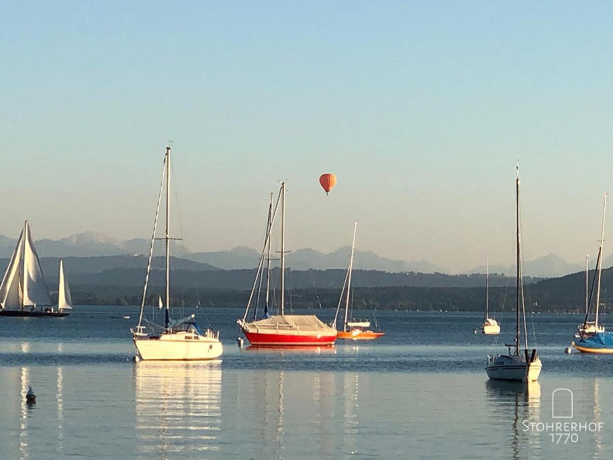 5 Sterne Penthouse-Loft Gut Stohrerhof Bis 4 Personen Dießen am Ammersee المظهر الخارجي الصورة