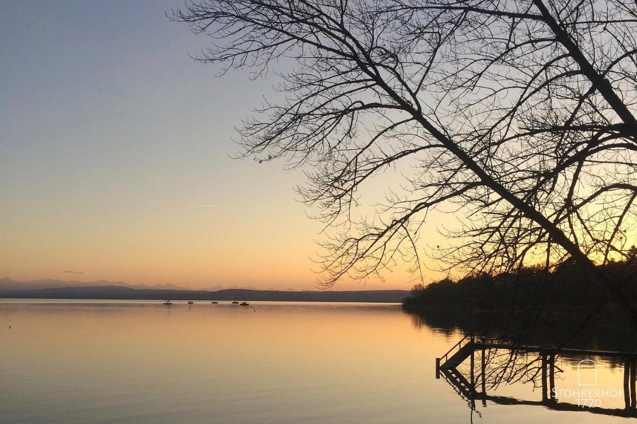 5 Sterne Penthouse-Loft Gut Stohrerhof Bis 4 Personen Dießen am Ammersee المظهر الخارجي الصورة