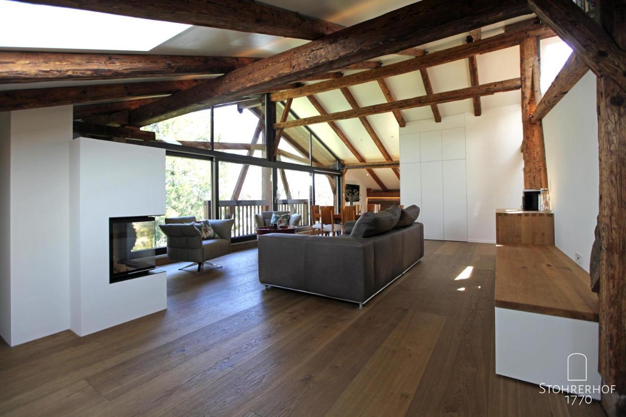5 Sterne Penthouse-Loft Gut Stohrerhof Bis 4 Personen Dießen am Ammersee المظهر الخارجي الصورة